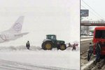 Sněžení na Slovensku komplikuje dopravu, problémy má i Bratislava