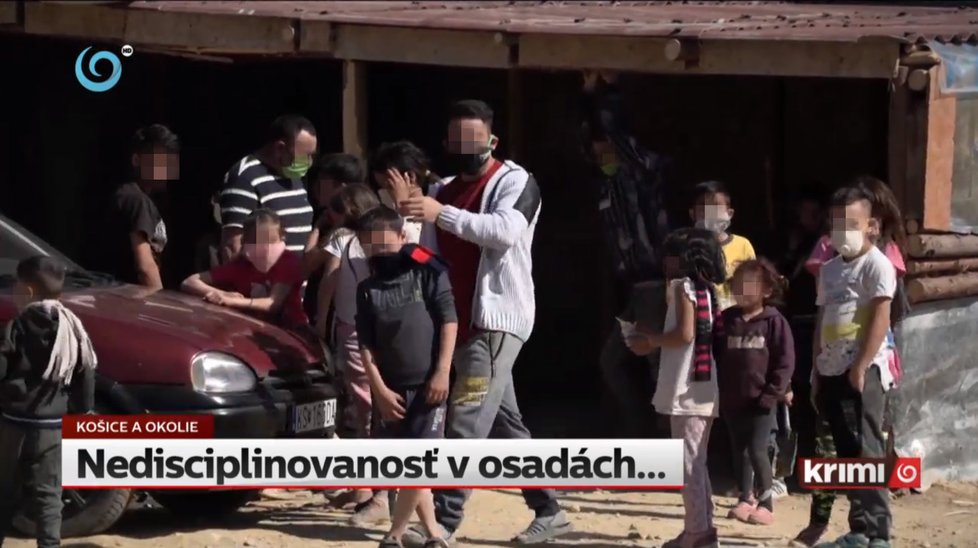 V Romských osadách se koronaviru nebojí: Nenosí roušky a setkávají se po skupinkách!
