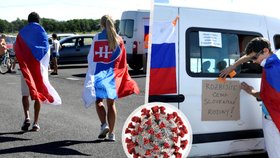 Patnáct aut blokovalo slovenský hraniční přejezd, demonstrantům vadí protipandemická opatření