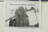 Zemřela lékařka, která zesměšňujícími plakáty odrazovala před očkováním: Zabil ji prý covid