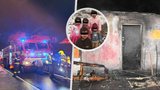 Maminka s dcerkami (†3,5,8) uhořela v domě: Jediný přeživší Michal popsal ohnivé peklo