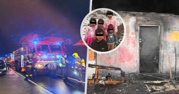 Požár na Slovensku zabil matku a tři dcery, jediný syn přežil.