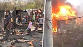 Při požáru na sídlišti Luník IX zemřely dvě děti.