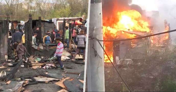 Při požáru na sídlišti Luník IX zemřely dvě děti.