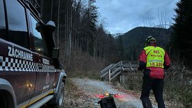 V Malé Fatře se ztratil 35letý Čech. Záchranáři jej našli pomocí dronu a doprovodili do bezpečí.