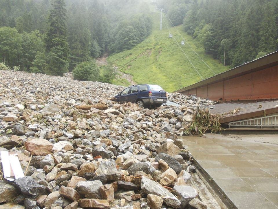 Přírodní katastrofa v turisty oblíbené Malé Fatře na Slovensku