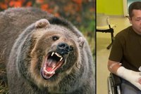 Ondru (39) napadl při práci medvěd: Bránil se holýma rukama!