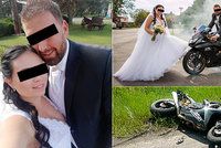 Marián (†31) zemřel manželce před očima! Oba milovali motorky a rychlou jízdu