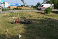 Na Jablonecku zemřel cyklista po pádu z kola: Neměl helmu a uhodil se do hlavy