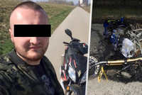 Martin (†28) zemřel při havárii na motorce: Zůstala po něm dcerka Emička