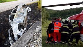 Máma bojuje o život po hrozné autonehodě. Ještě neví, že její dcera uhořela.