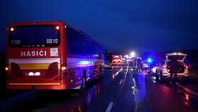 Při tragické nehodě autobusu a náklaďáku vyhaslo 12 životů.