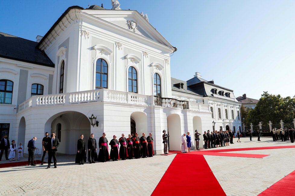 Setkání prezidentky Zuzany Čaputové s papežem Františkem.