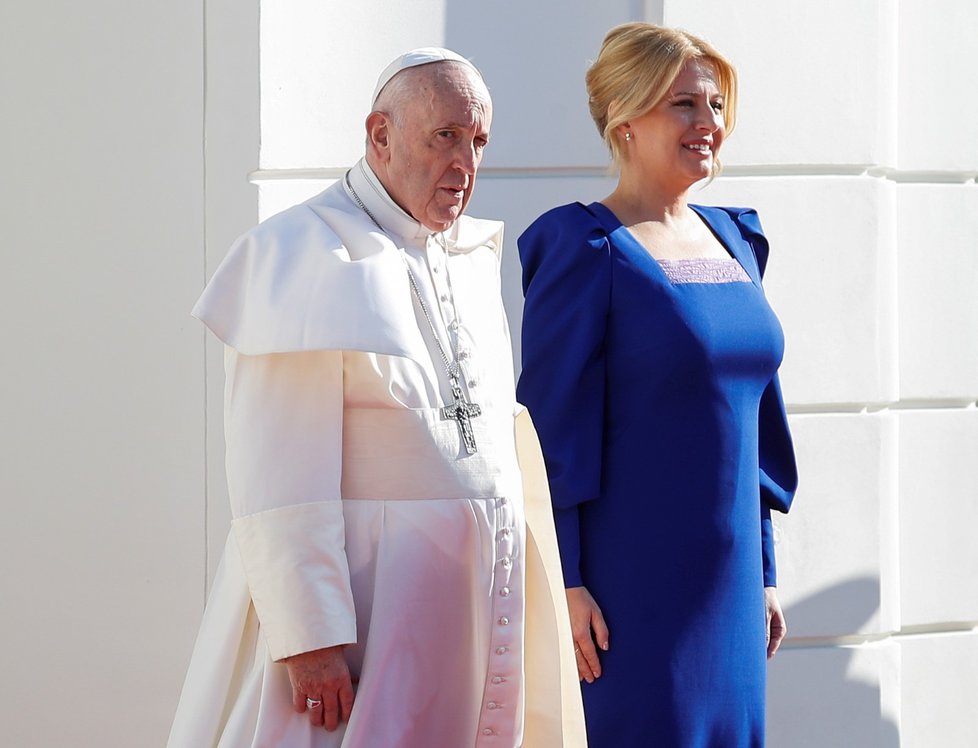 Setkání prezidentky Zuzany Čaputové s papežem Františkem