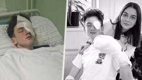 Mladík přišel na Silvestra o oko a několik prstů