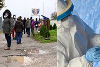 Plošné testy na Slovensku: 2,5 milionu lidí, procento nakažených a fronty opadly