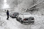 Sněhová kalamita na Slovensku