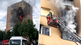 Táta hrdina zachránil z ohně své děti: Požár propukl v jejich pokojíčku