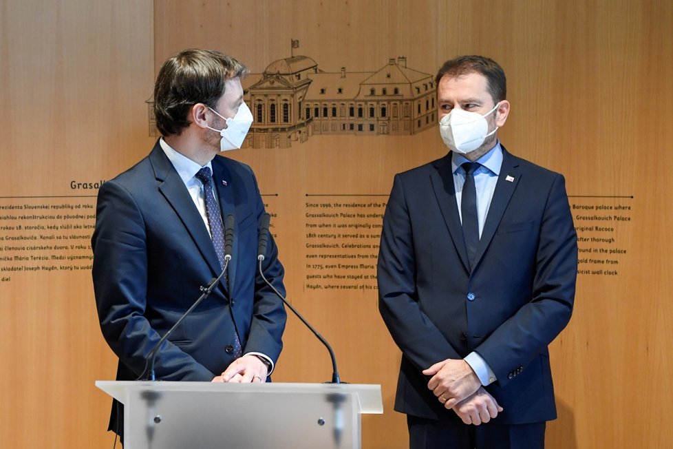 Českou republiku příští týden navštíví nový slovenský premiér Eduard Heger