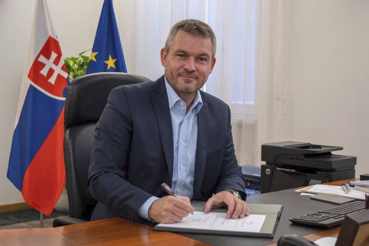 Slovenský premiér Peter Pellegrini.