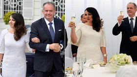 Nový slovenský prezident Andrej Kiska s první dámou Martinou: Po inauguraci zamířili na oběd s bezdomovci a sirotky