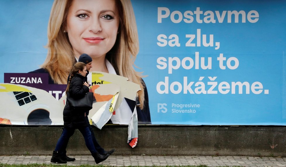 Prezidentské volby na Slovensku: Zuzana Čaputová