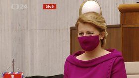 Slovenská prezidentka Zuzana Čaputová