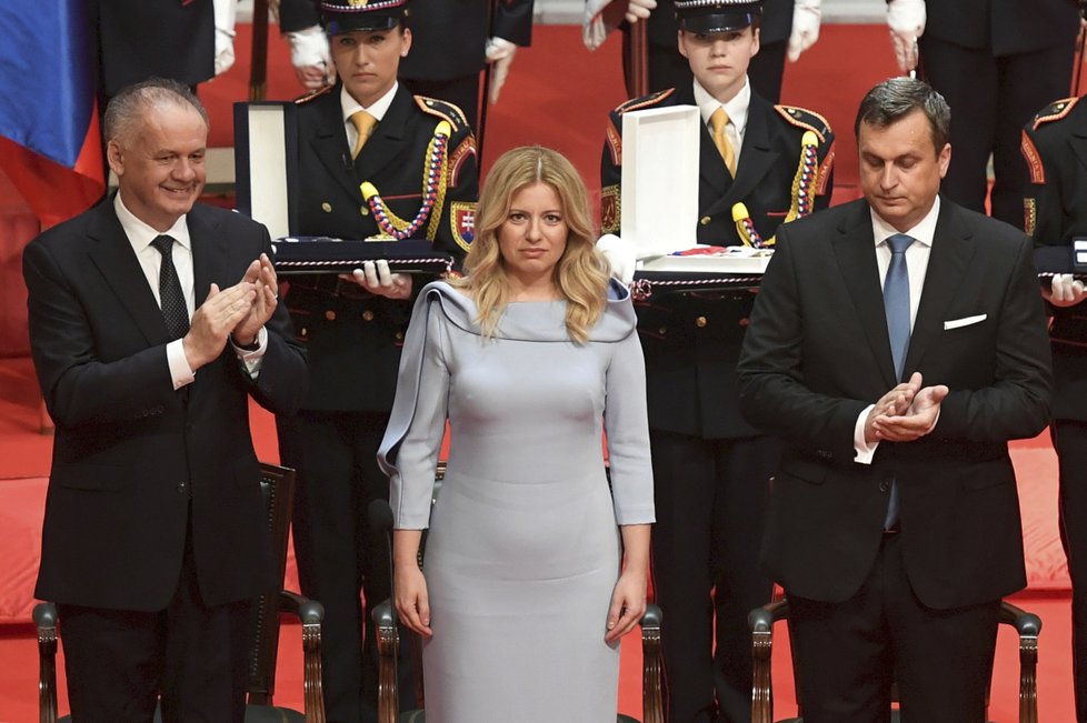 Slovenská prezidentka Zuzana Čaputová