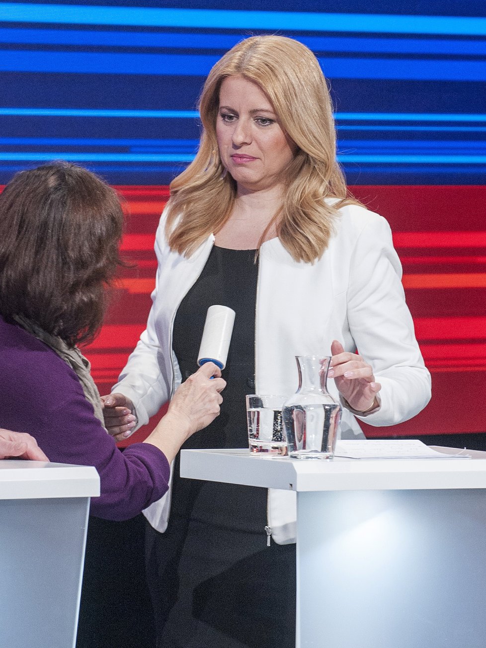Slovensko čekají prezidentské volby. Na snímku kandidátka Zuzana Čaputová.