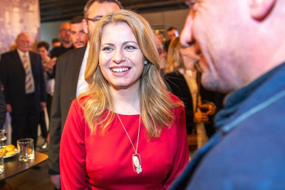 Kandidátka na prezidentku Slovenska Zuzana Čaputová