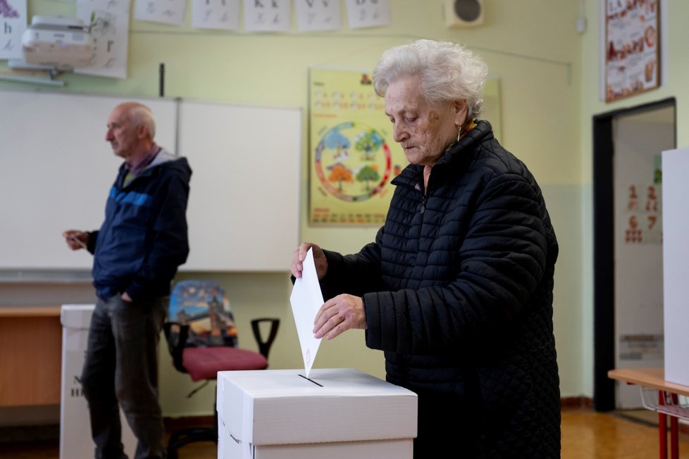 První kolo prezidentských voleb na Slovensku