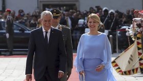 Slovenská prezidentka Zuzana Čaputová na státní návštěvě Rakouska (30. 8. 2019)