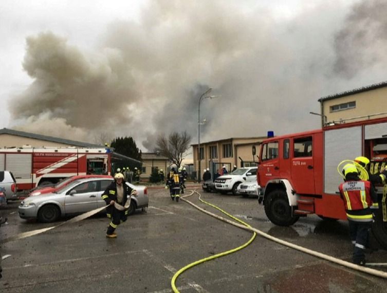 Mohutná exploze u slovenských hranic