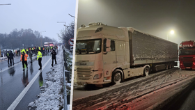 Slovenští dopravci přerušili blokádu hraničního přechodu s Ukrajinou. (5. 12. 2023)