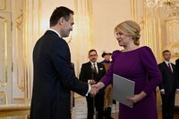 Čaputová jmenovala úřednickou vládu: Nový premiér Ódor slíbil přinést „klid a stabilitu“