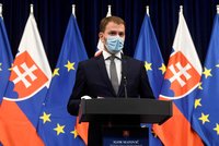 Premiér v roušce žádá o důvěru. Přes „paralýzu světa“ slíbil očistu Slovenska i pomoc lidem