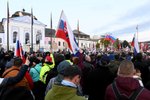 Protivládní demonstrace na Slovensku (17. 11. 2020)