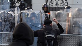 Protivládní demonstrace na Slovensku (17. 11. 2020)