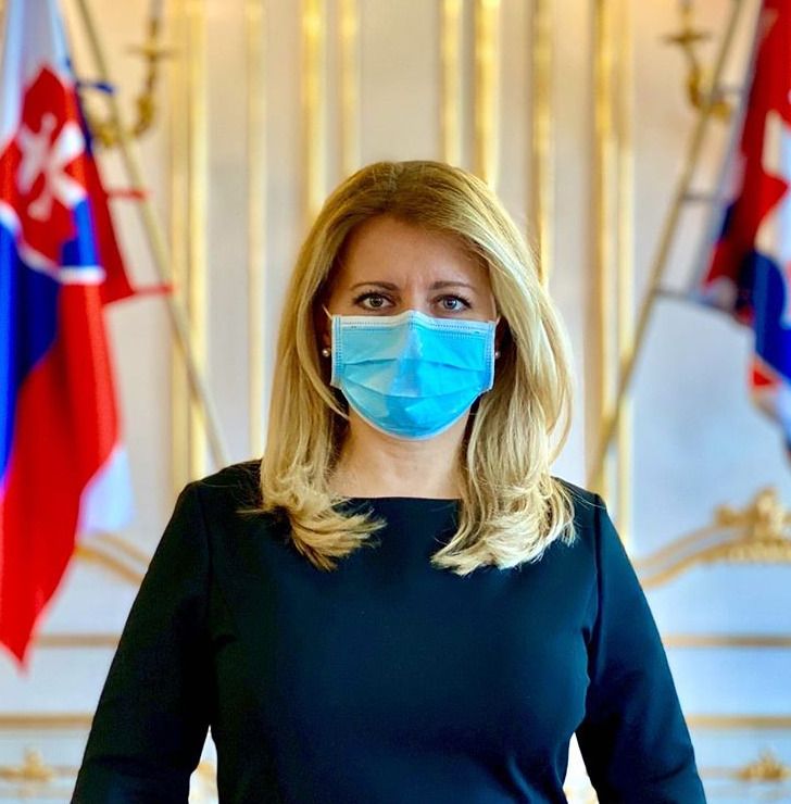 Slovenská prezidentka Zuzana Čaputová