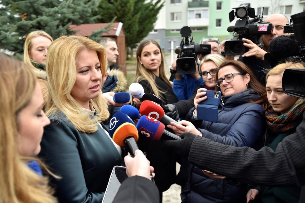 Volby na Slovensku: prezidentka Zuzana Čaputová