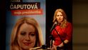 Prezidentské volby na Slovensku: Zuzana Čaputová po zveřejnění prvních neoficiálních výsledků (16. 3. 2019)