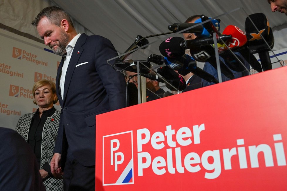 Peter Pellegrini po sečtení většiny hlasů