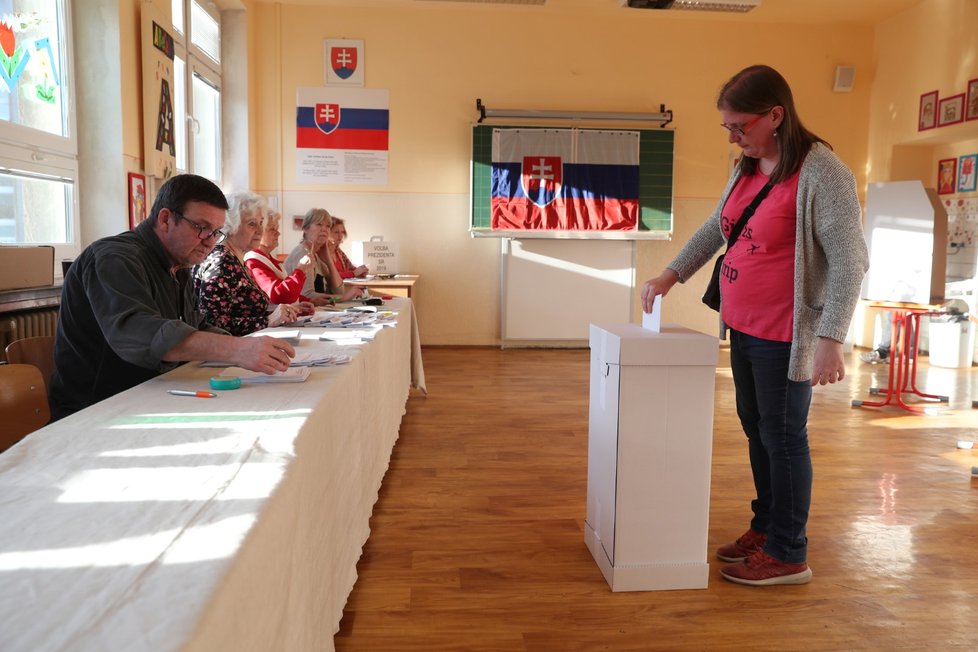 Druhé kolo prezidentských voleb na Slovensku. (30.3.2019)