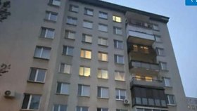 Bytovka, ve které se odehrála rodinná tragédie.