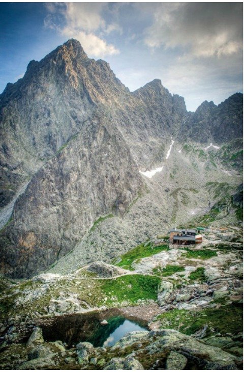 Vysoké Tatry ukazují svojí dominanci a šarm.