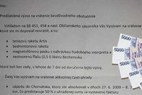 10 let po rozchodu poslal své ex předžalobní výzvu: Zaplať za dovolenou a vrať mi Becherovku!