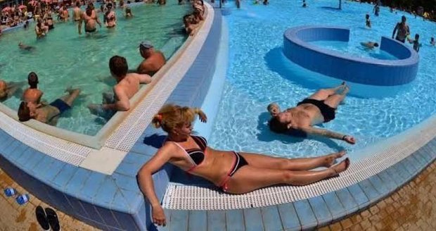 V termálech vládne pohoda