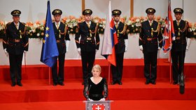 Slovenská prezidentka Zuzana Čaputová (1. 1. 2023)