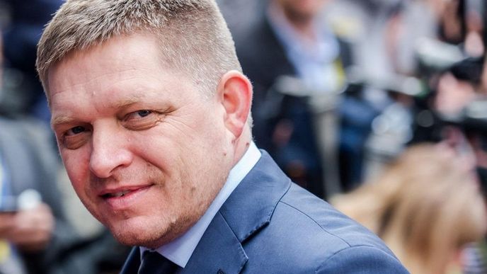 Slovenský premiér a předseda strany Směr-sociální demokracie Robert Fico