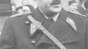 Velitel Hlinkových gard Karol Sidor v uniformě, březen 1939